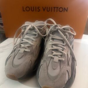 YEEZY Gray Athleisure Sneakers